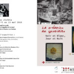 Flyer de l'exposition au Carmel de Chalon sur Saone - 2018
